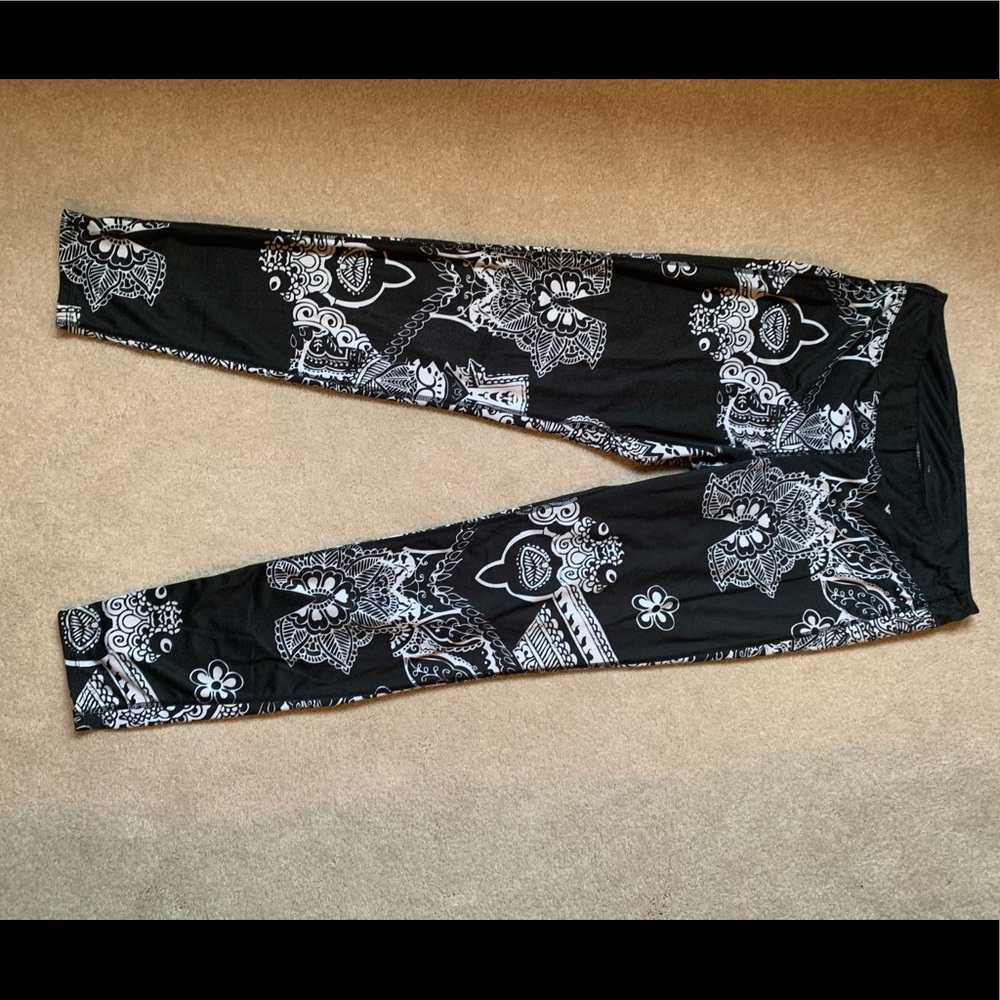 Athleta fleece lined leggings